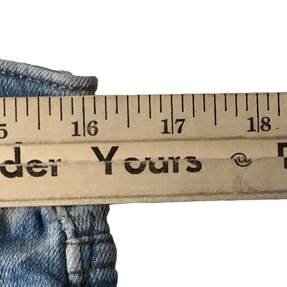 EXPRESS Denim Jean Distressed Slim Stretch Shorts Men Size 30 Pockets Stretch - Picture 4 of 10